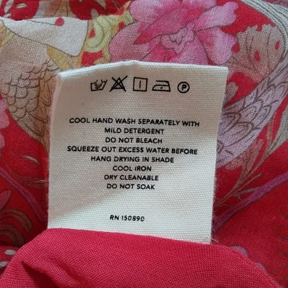 Spell Designs Exclusive Red Seashell Gown Maxi Dress M Free People Mermaid FP - Picture 12 of 16